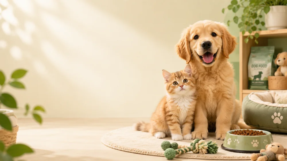 انتخاب غذا و لوازم برای سگ و گربه